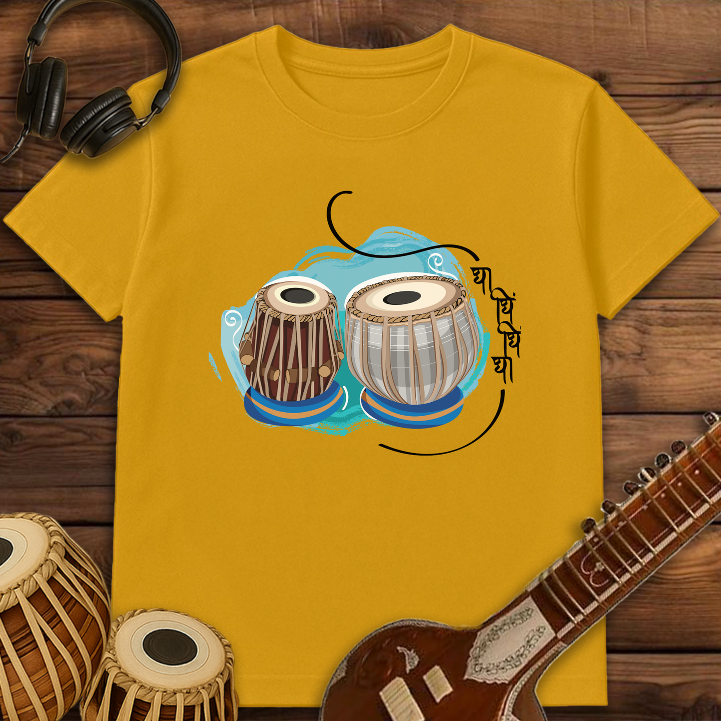 Tabla, beat of happiness | Unisex T-shirt
