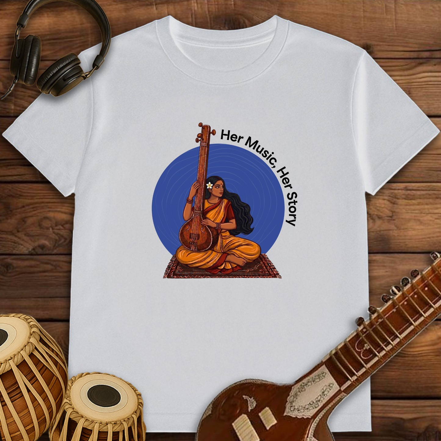 Her Music, Her Story | Unisex T-shirt