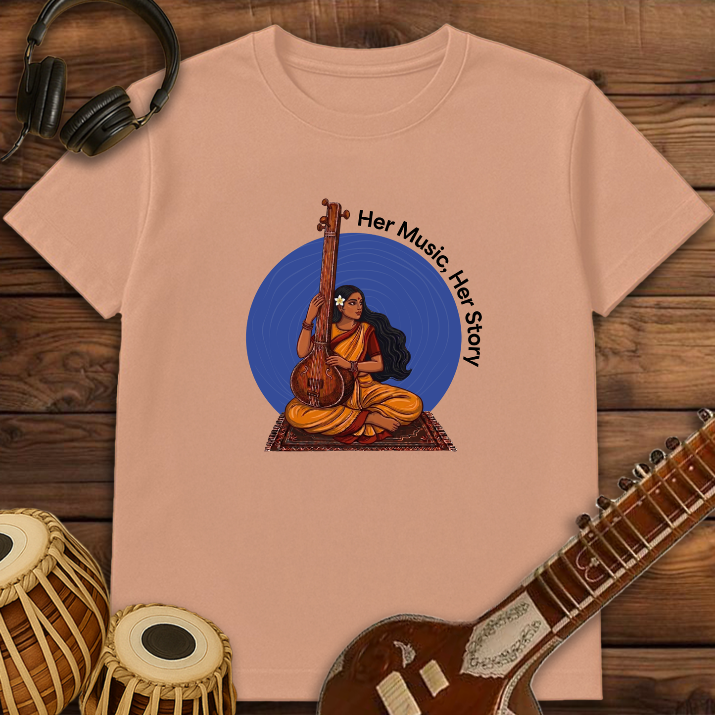 Her Music, Her Story | Unisex T-shirt