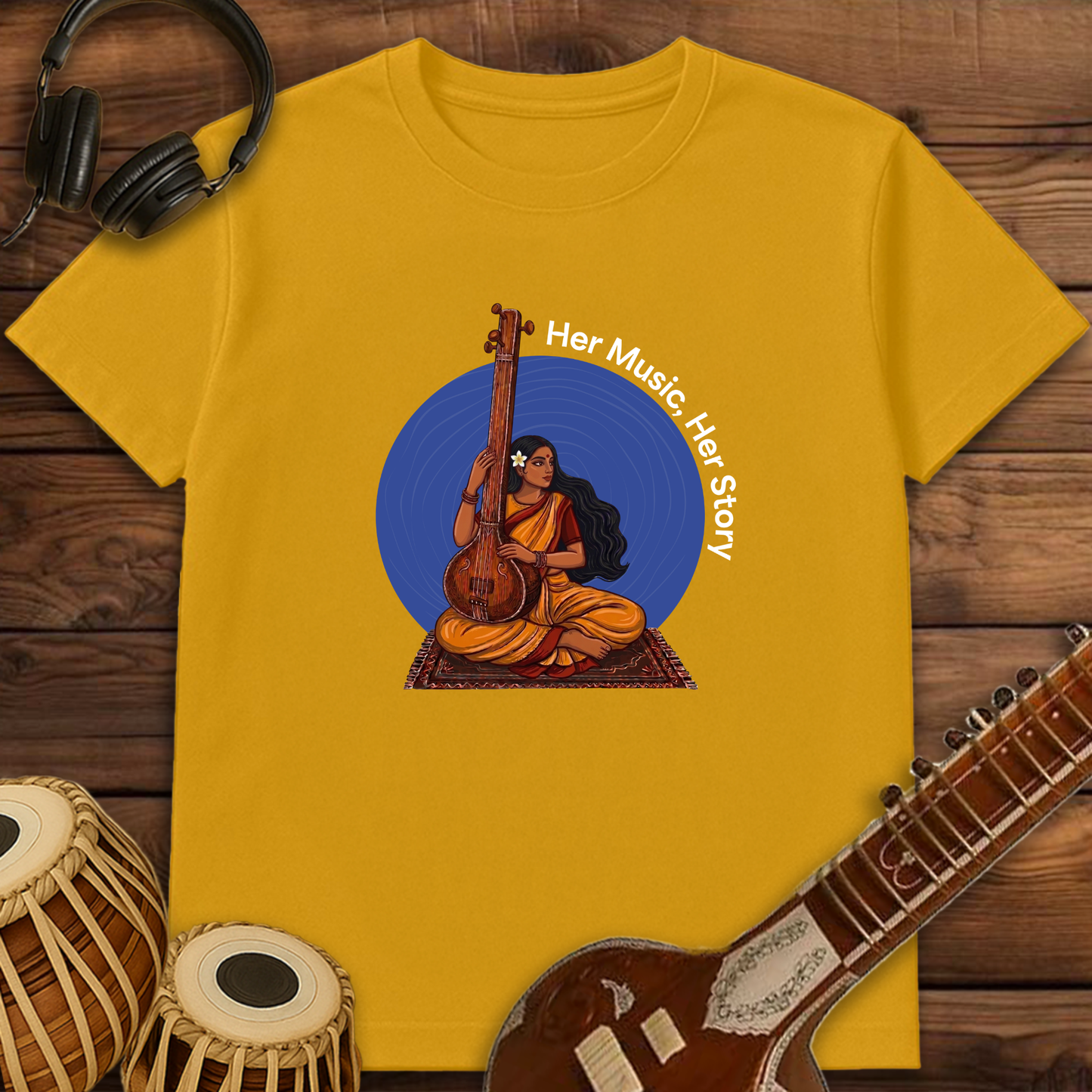 Her Music, Her Story | Unisex T-shirt
