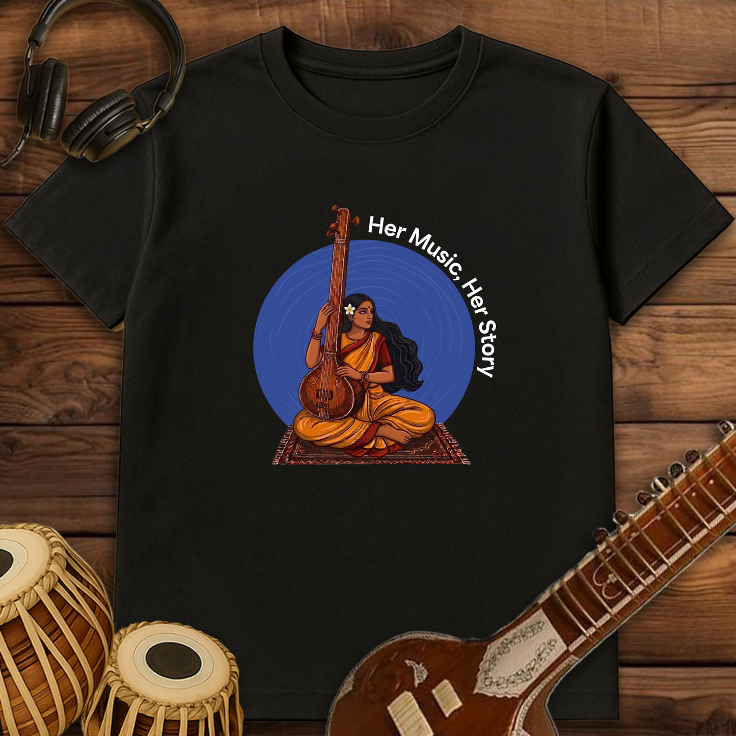 Her Music, Her Story | Unisex T-shirt