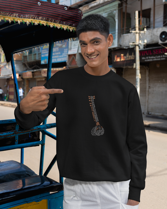 Raagdari ~ Sitar | Unisex Sweatshirt
