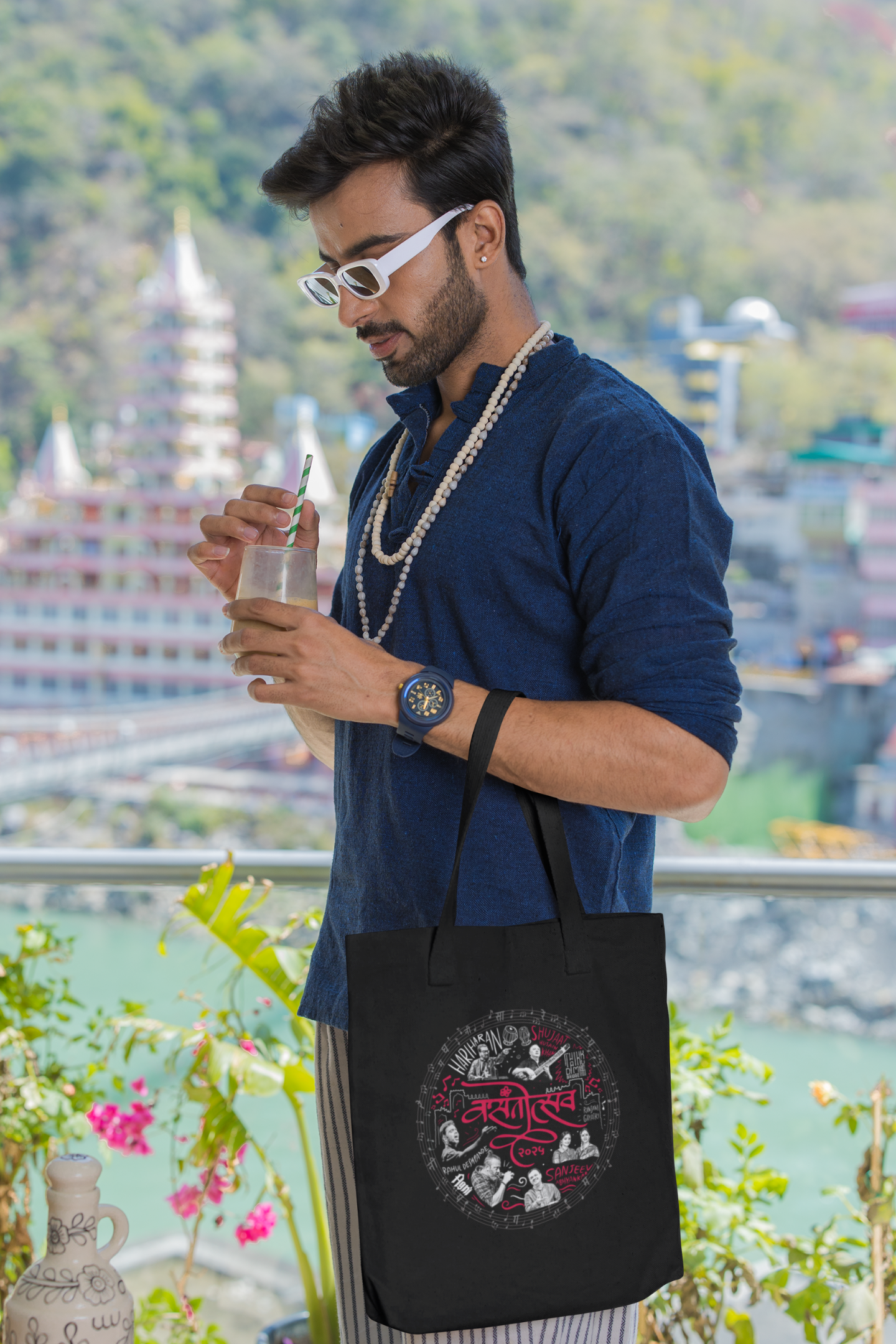 Vasantotsav Theme | Cotton Tote Bag