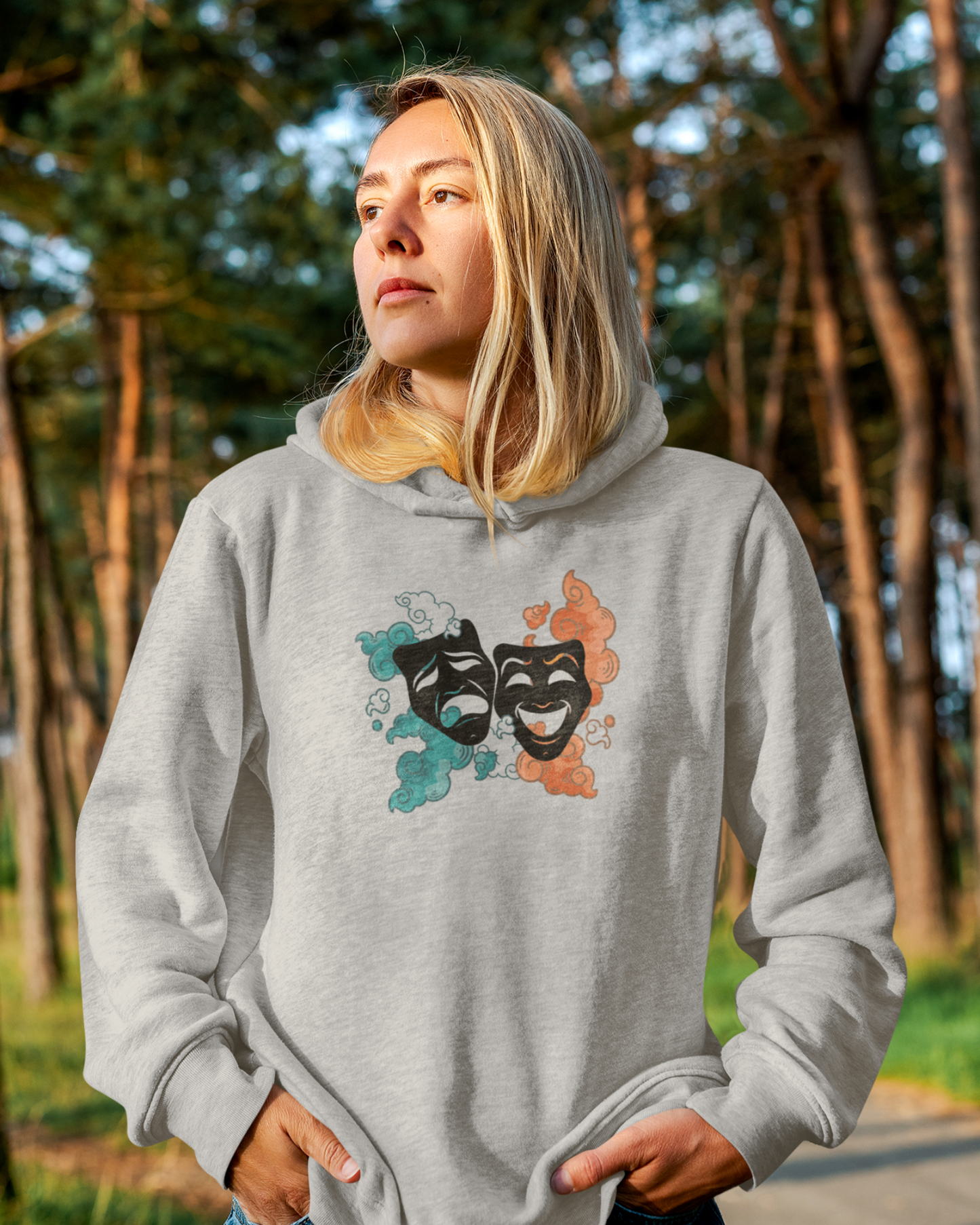 Comedy & Tragedy 2.0 | Unisex Hoodie
