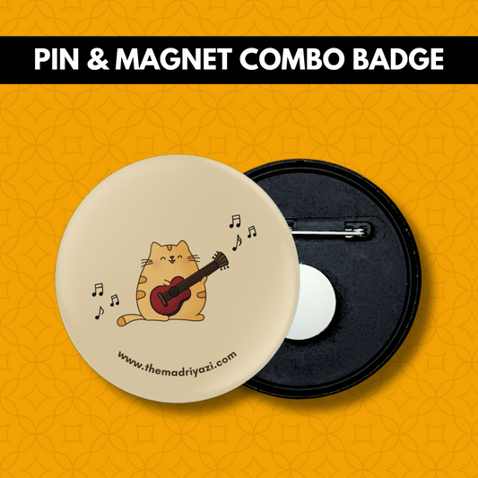 Swaru the Guitarist | Combo Badge