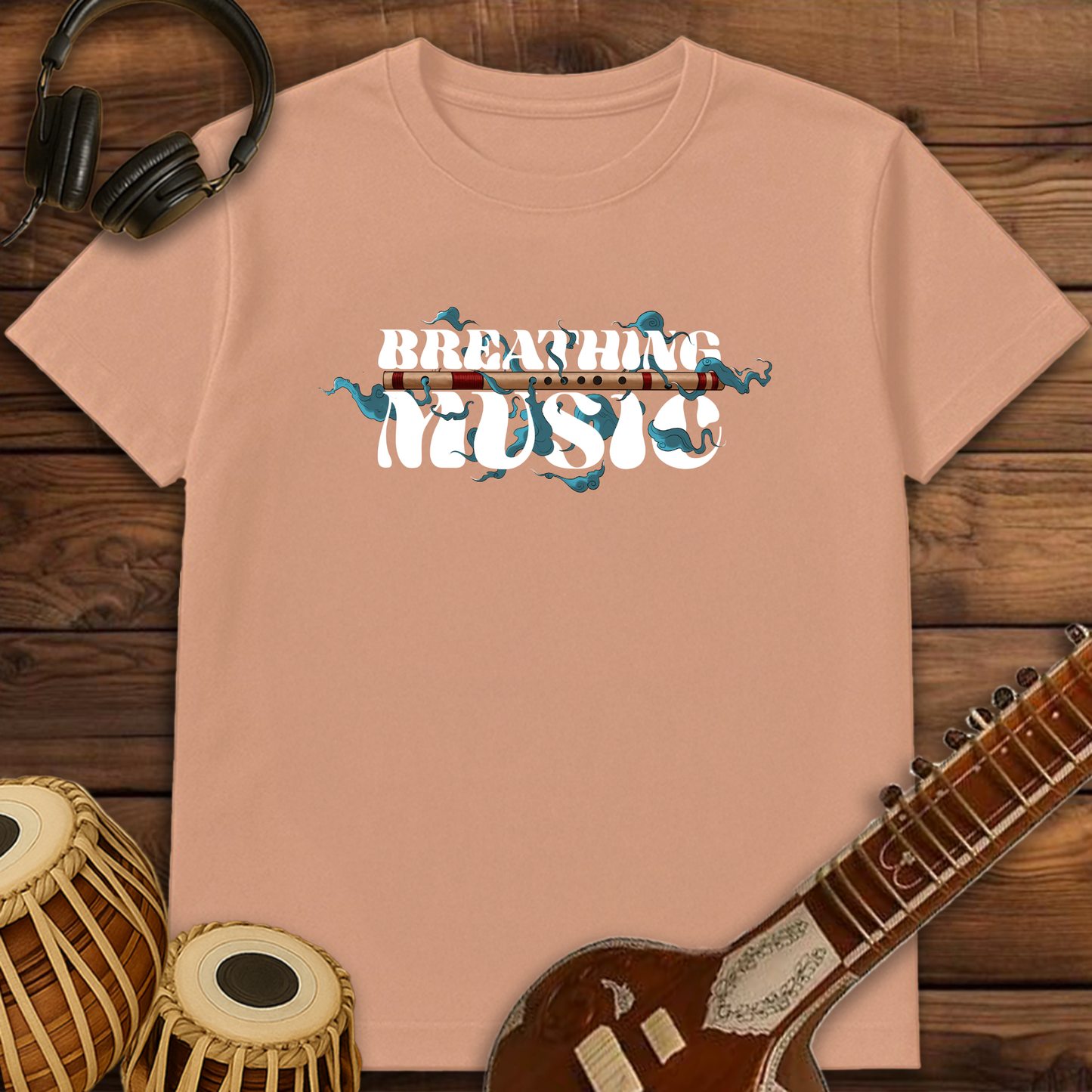 Breathing Music | Unisex T-shirt | Stock Clearance