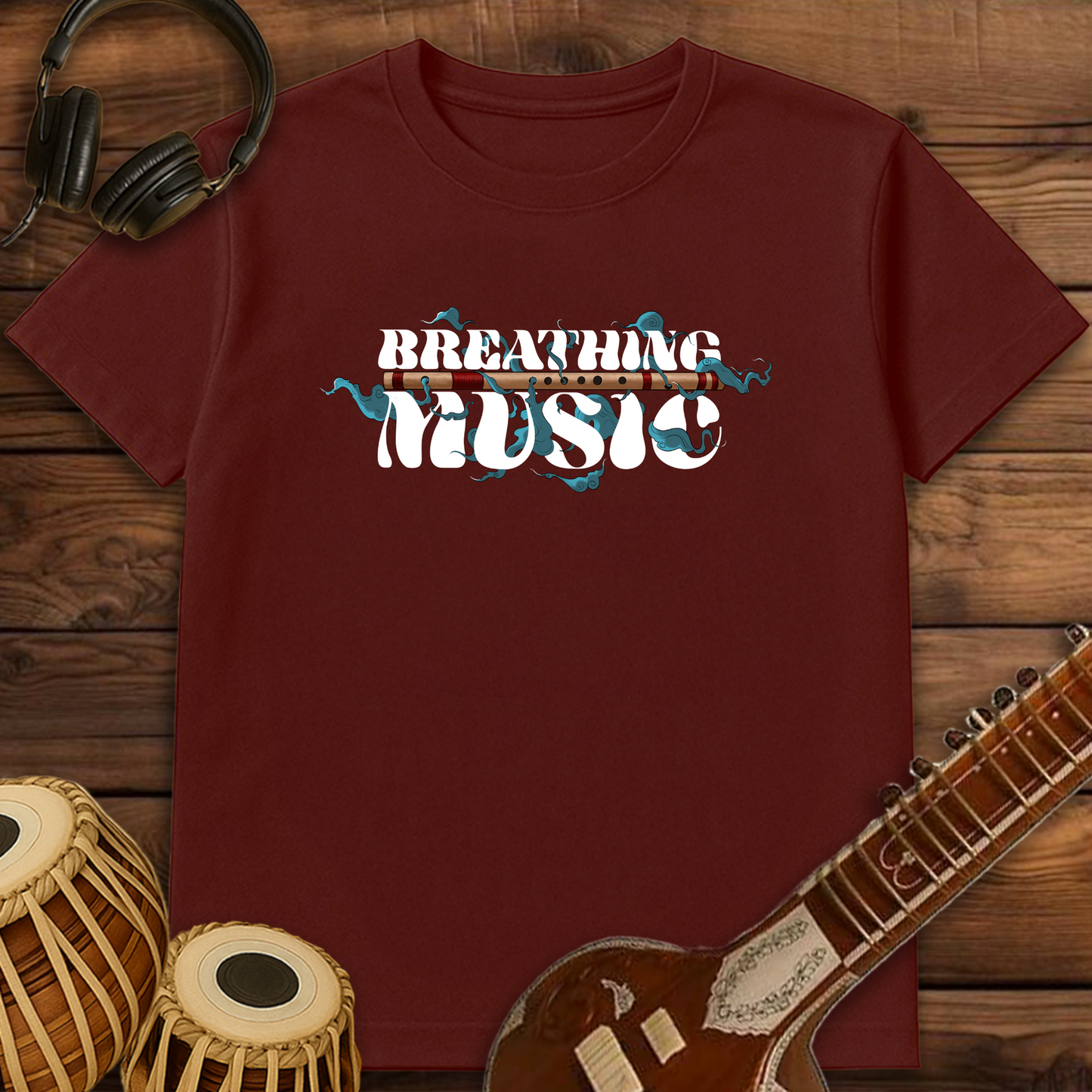 Breathing Music | Unisex T-shirt | Stock Clearance