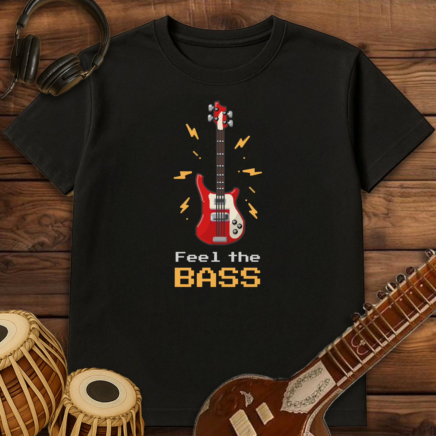 Feel the Bass! | Unisex T-shirt | Stock Clearance