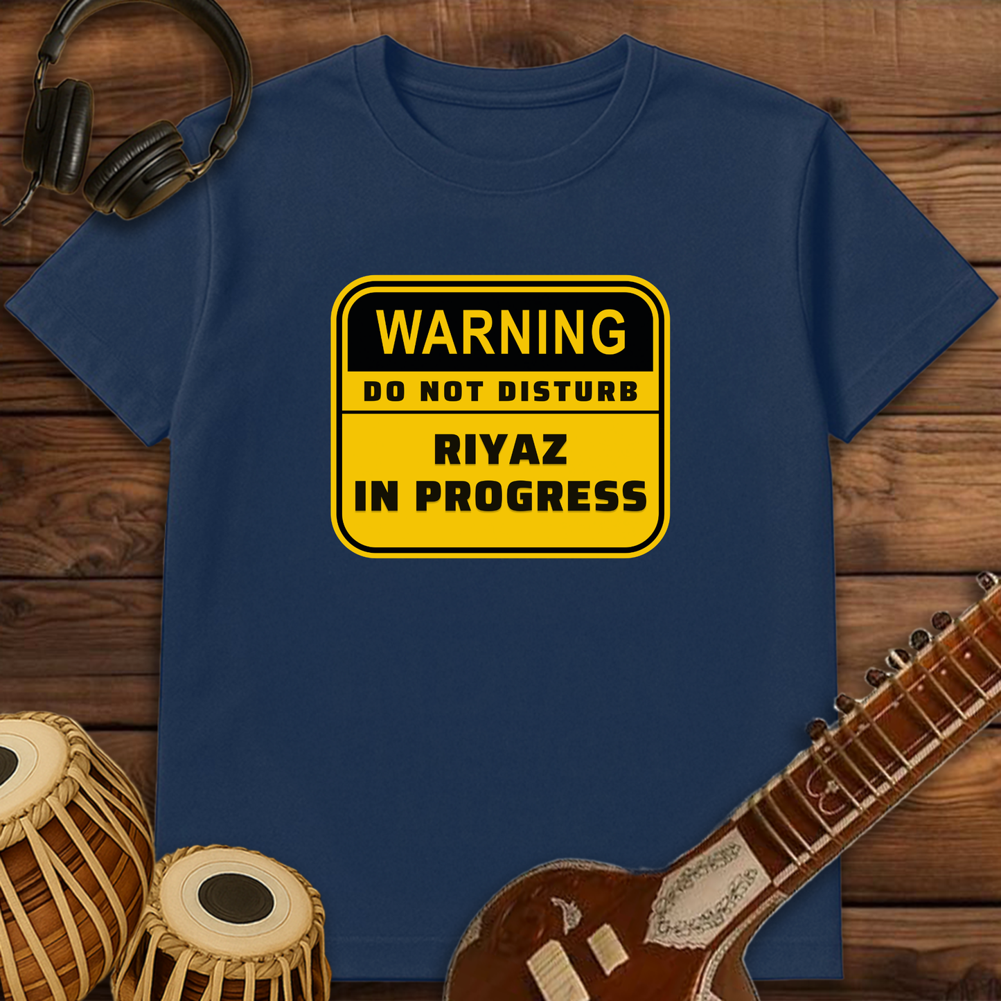 Warning! Riyaz in progress | Unisex T-shirt | Stock Clearance