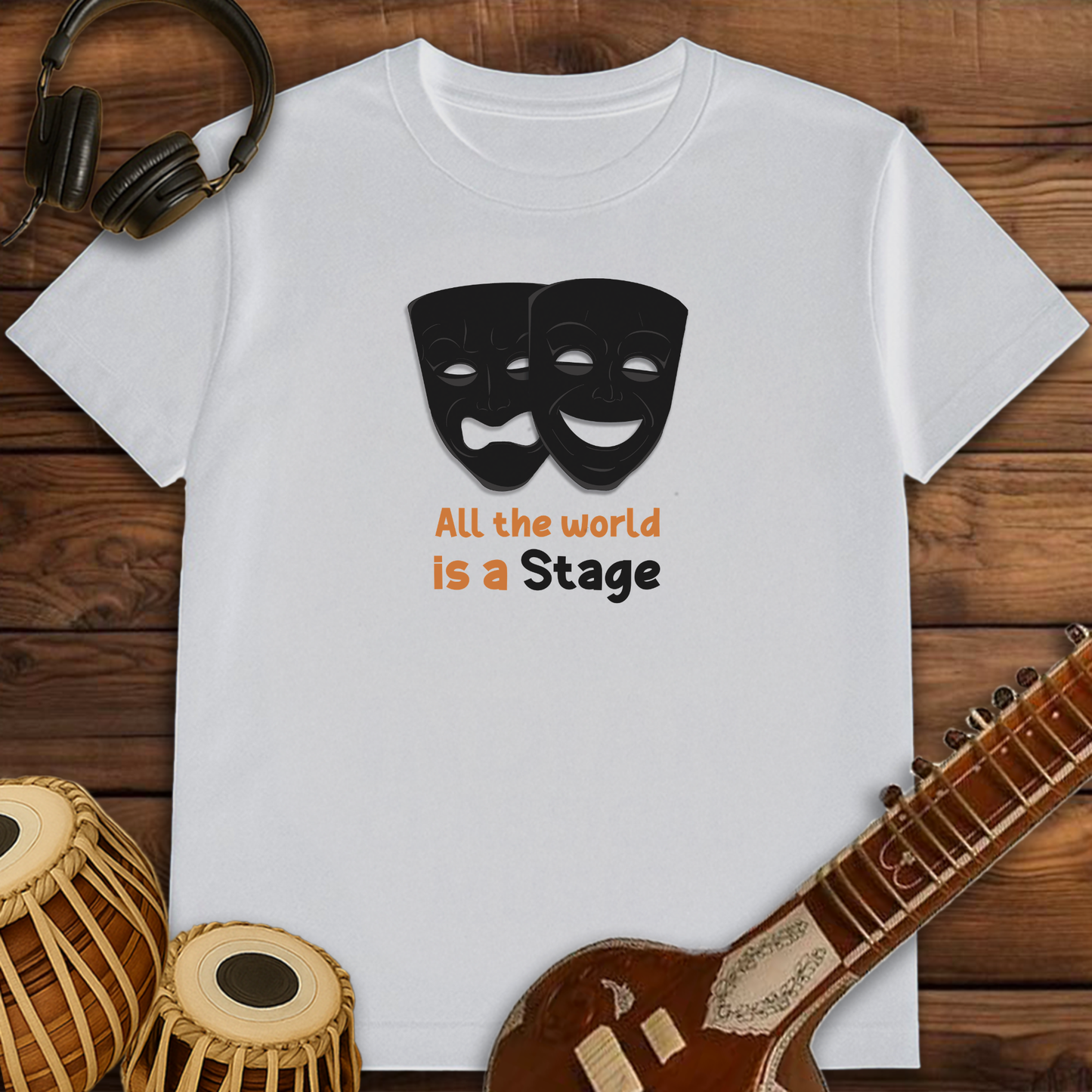 All the world is a STAGE | Unisex T-shirt | Stock Clearance