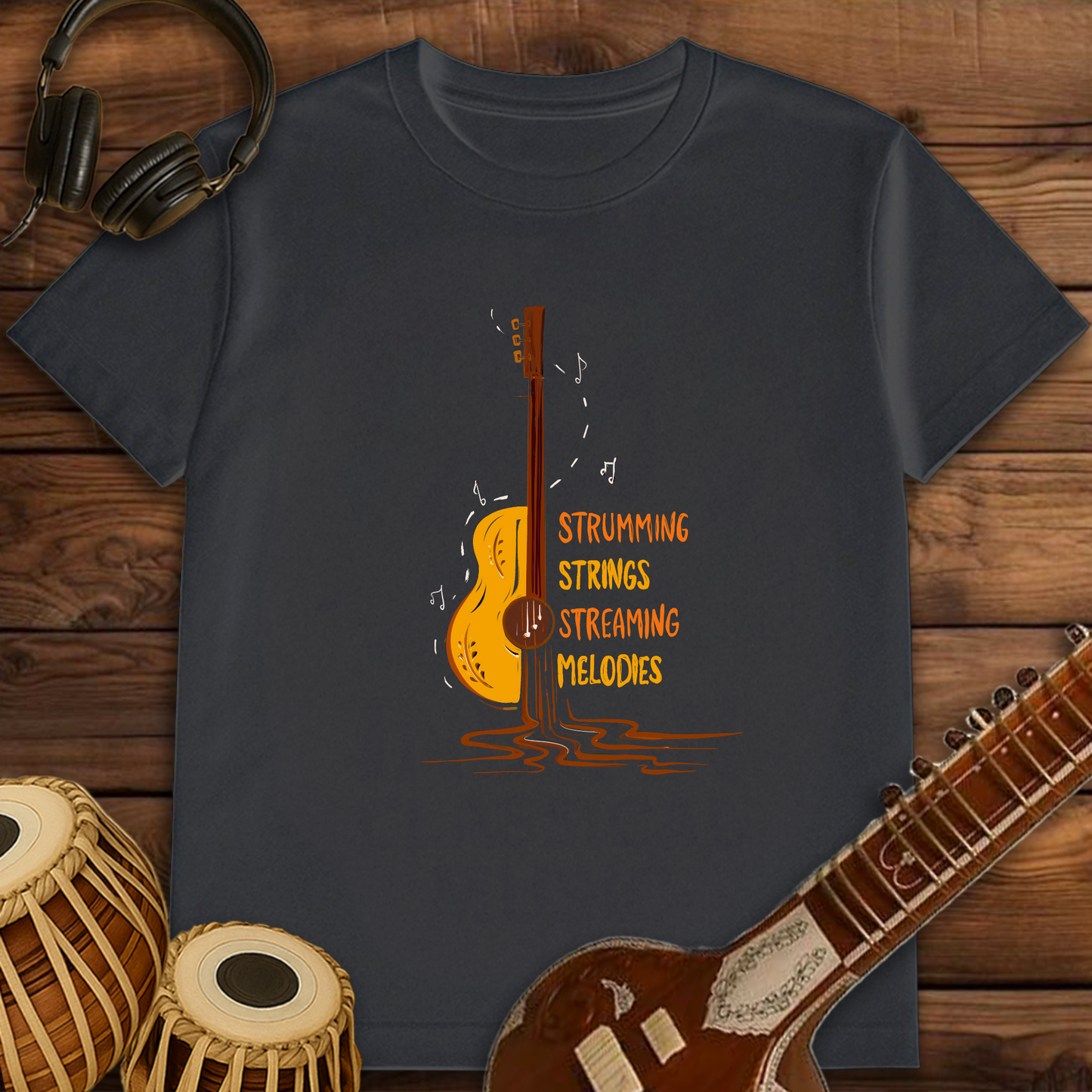 Streaming Melodies | Unisex T-shirt | Stock Clearance