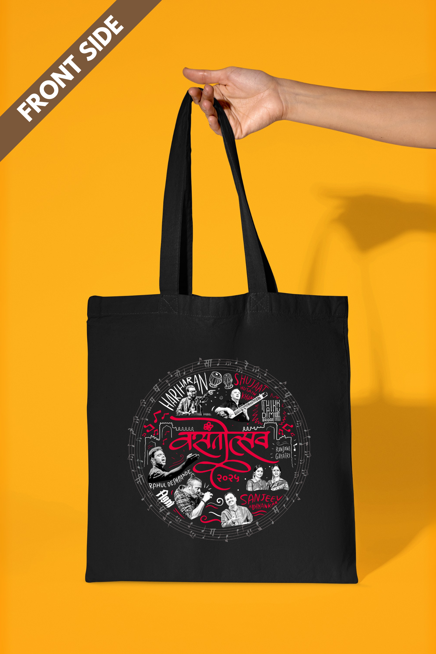 Vasantotsav Theme | Cotton Tote Bag
