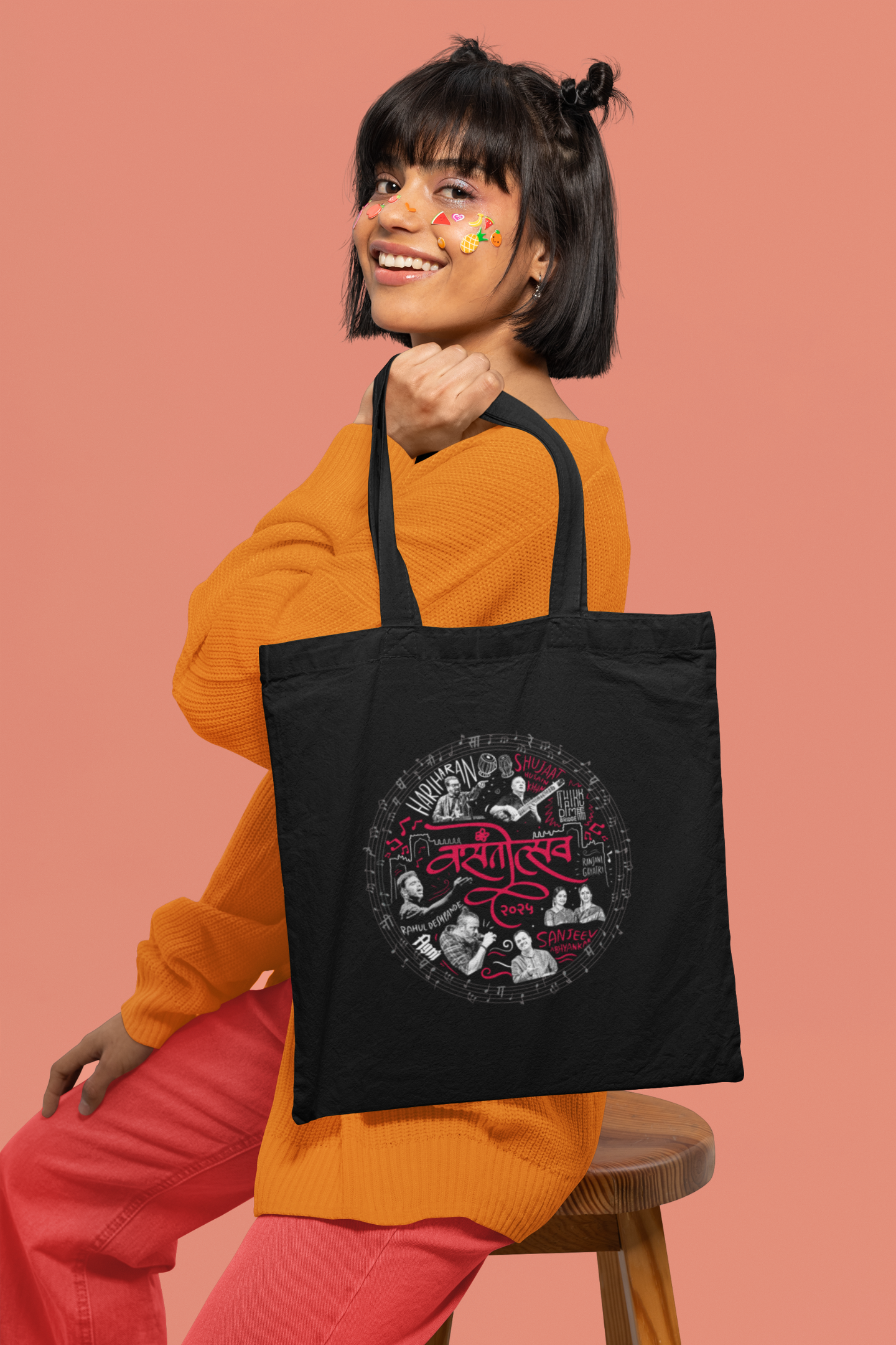 Vasantotsav Theme | Cotton Tote Bag