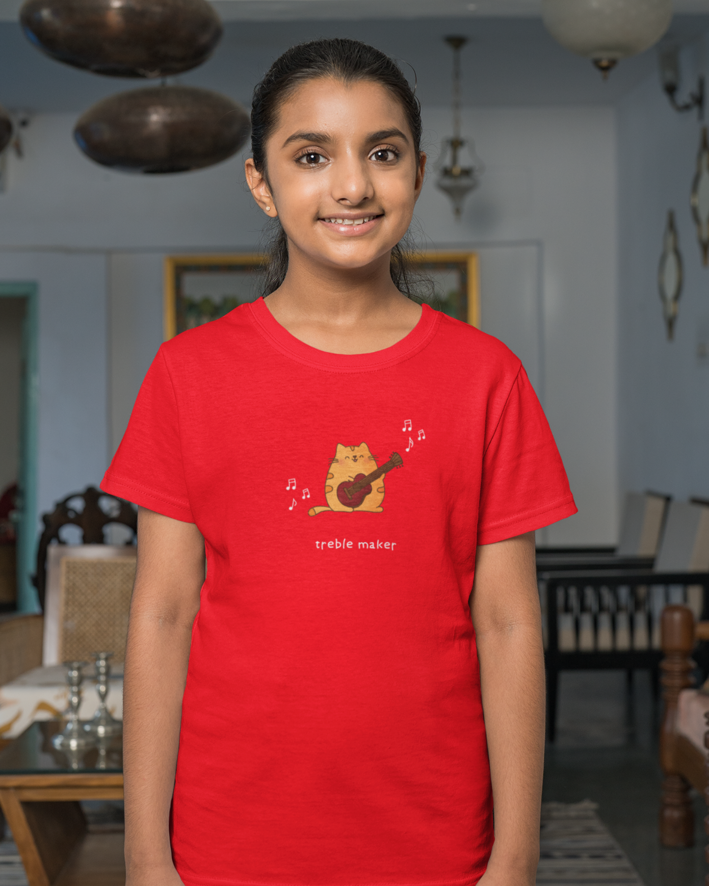 SWARU and the GUITAR | Kids T-shirt