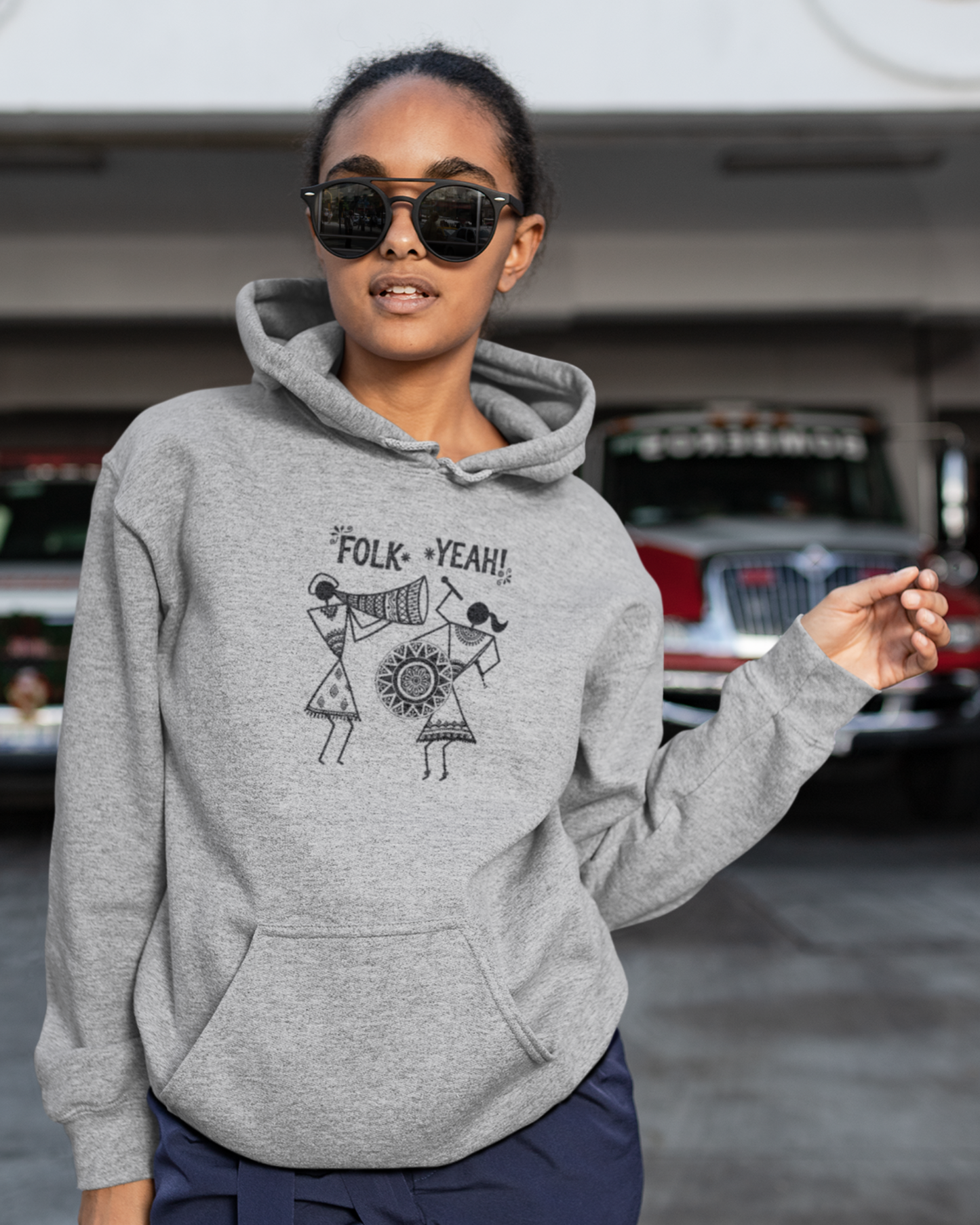 Folk Yeah | Unisex Hoodie