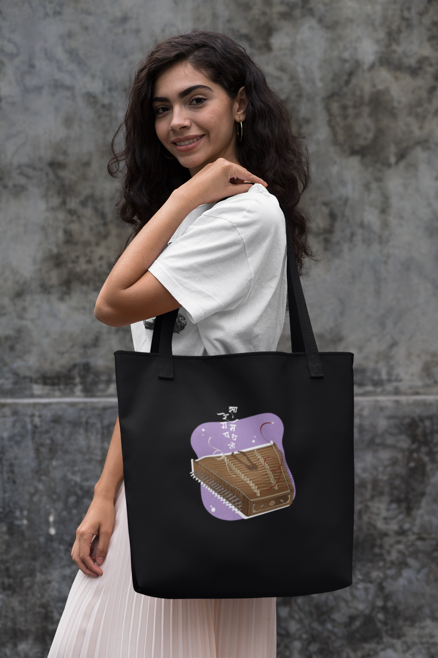 Santoor, Poetry of Strings | Cotton Tote Bag